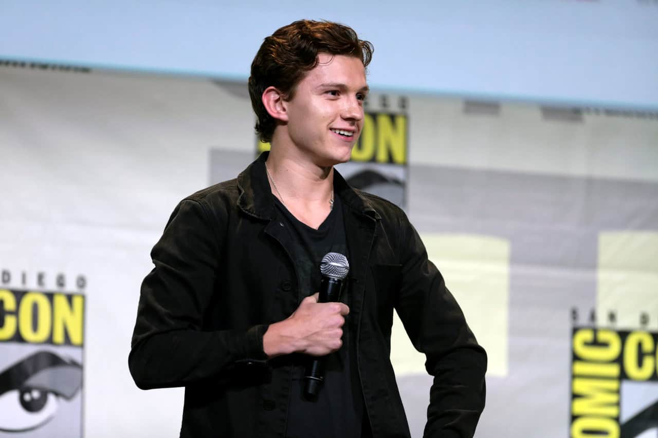 Tom Holl at the 2016 San Diego Comic Con International for Spider Man Homecoming