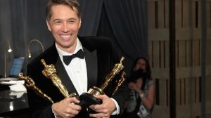 Sean Baker, winner of Best Picture, Best Directing, Best Film Editing, and Best Original Screenplay for “Anora,” attends the 97th Annual Oscars Governors Ball at Ovation Hollywood on March 02, 2025 in Hollywood, California. (Photo by Monica Schipper/Getty Images)