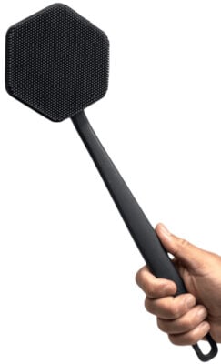 First among the Best Back Scrubbers for the Shower: Tooletries The Silicone Back Scrubber