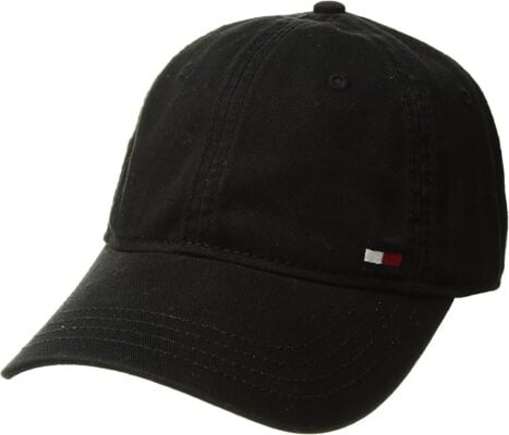 Tommy Hilfiger Cotton Billy Adjustable Flap Baseball Cap