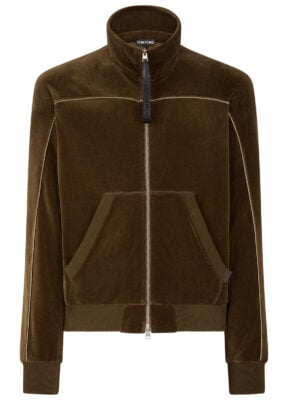 Tom Ford Velour Zip Through