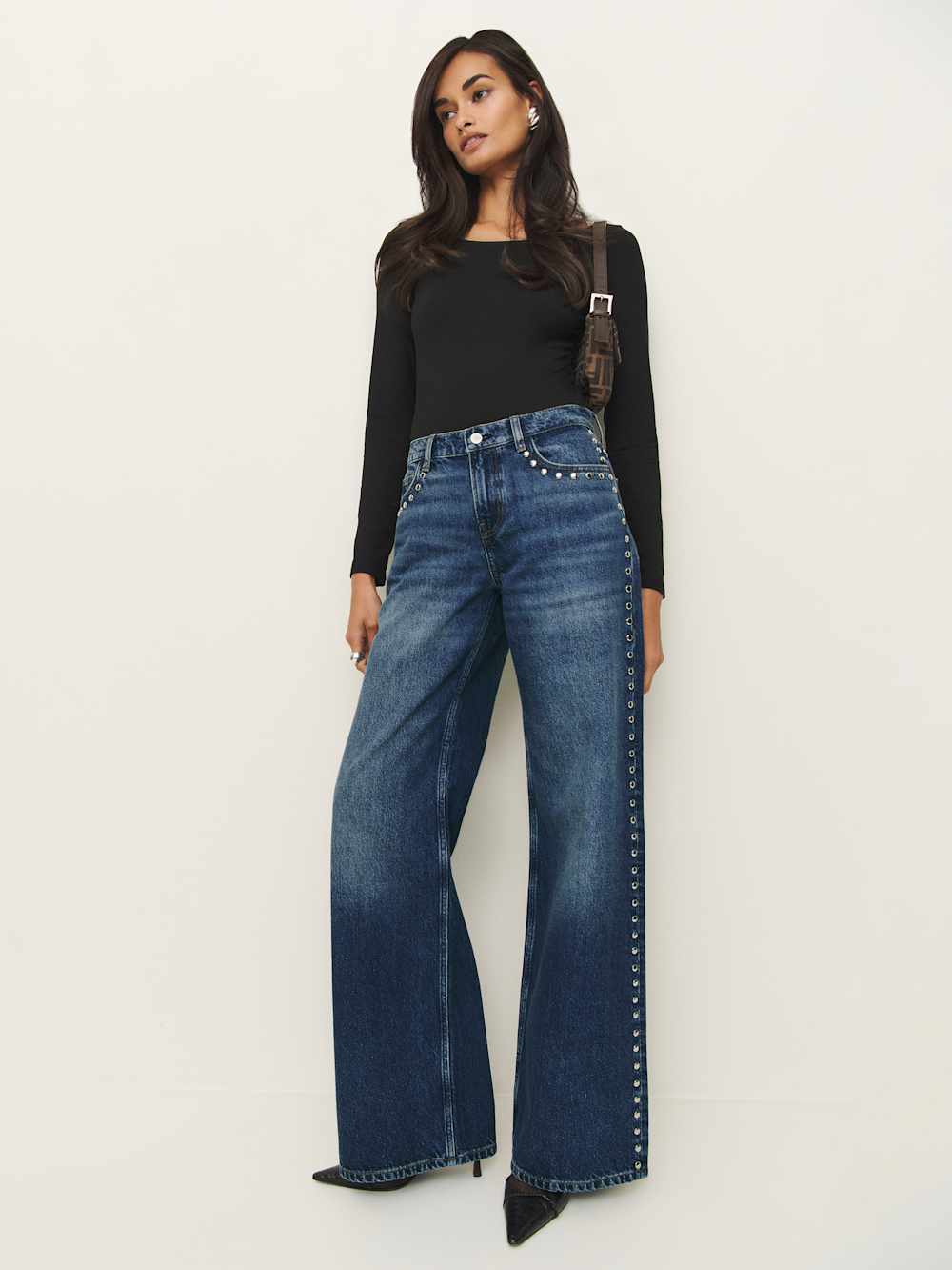 Cary Low Rise Slouchy Wide Leg Jeans