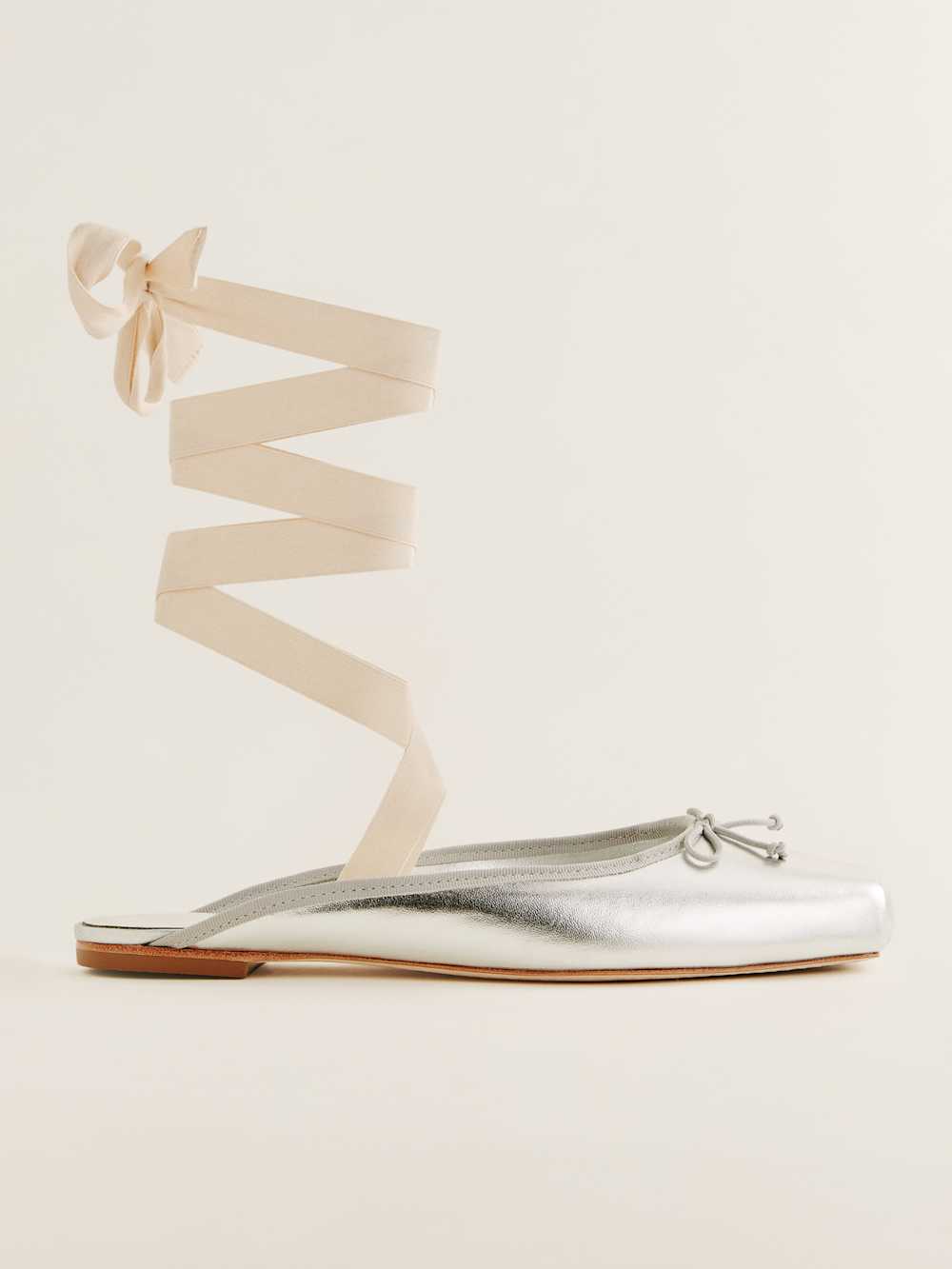 Megan Lace Up Ballet Flat