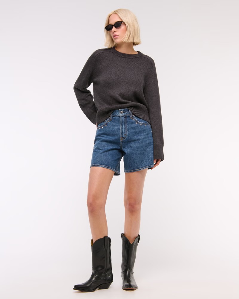 abercrombie, The A&amp;F Madeline Crew Sweater