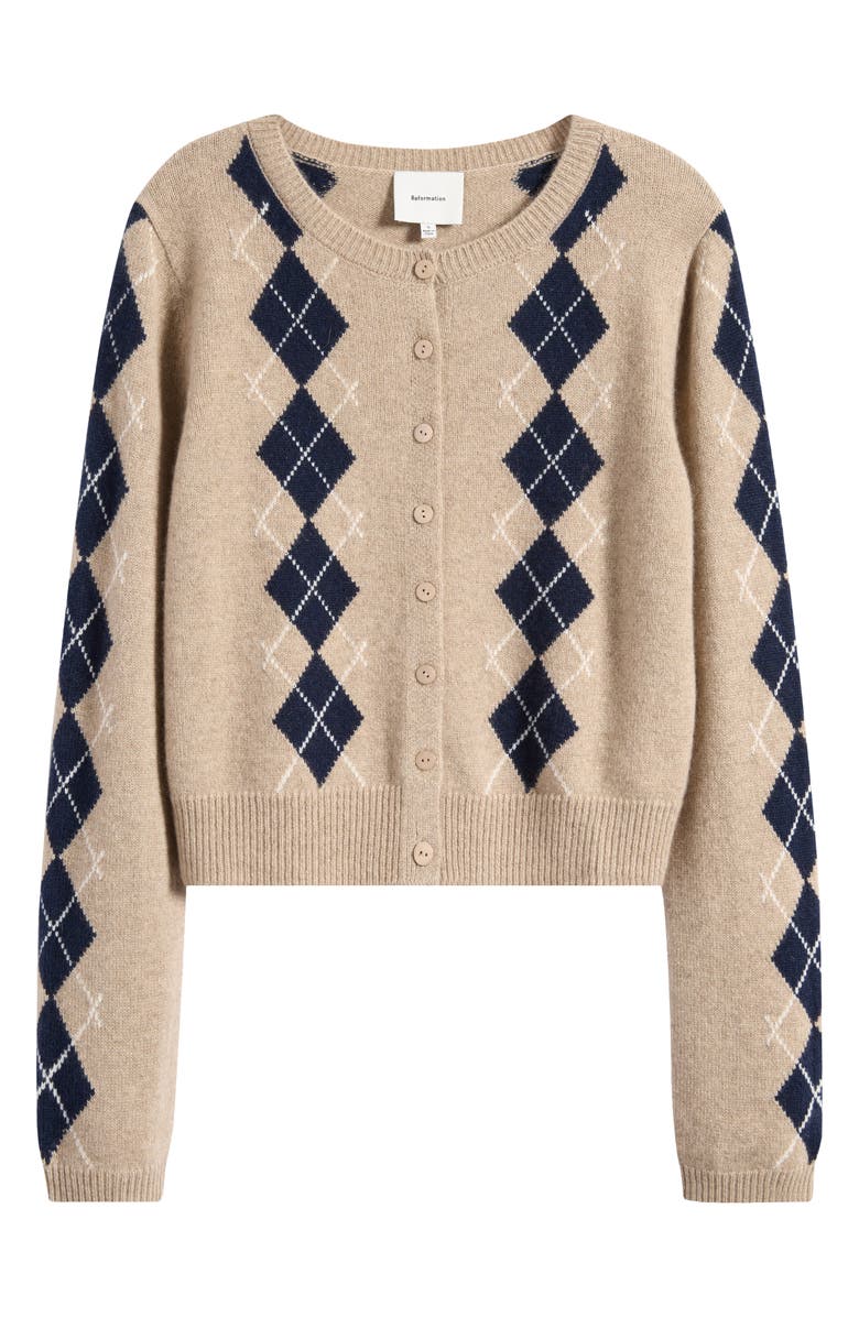 Clara Cashmere Crew Cardigan