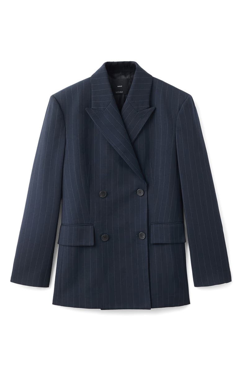 Selection Pinstripe Double Breasted Blazer