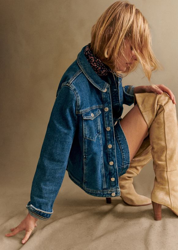 Wilfrield Jacket - Denim - 0rganic Cotton - Textile Made From Organic Fibers - S&eacute;zane