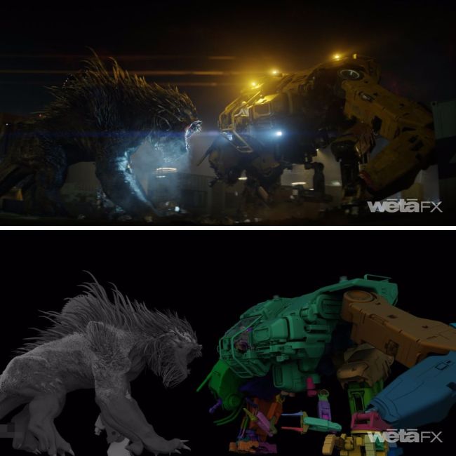 Final image and animation shots from 'Predator: Badlands' 