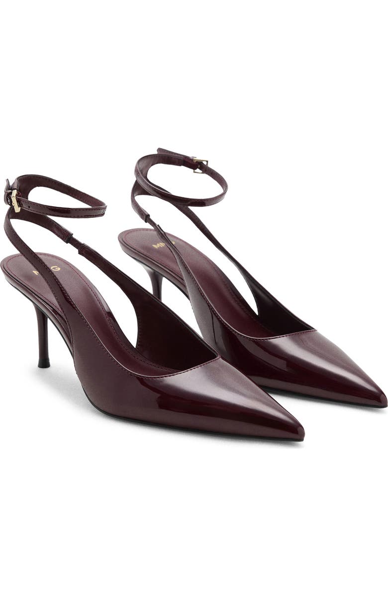 Ankle Strap Pointed Toe Pump