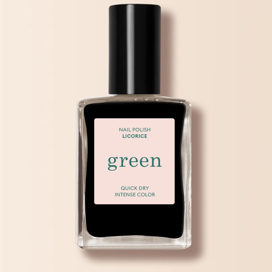 Manicurist Green Nail Polish in Licorice