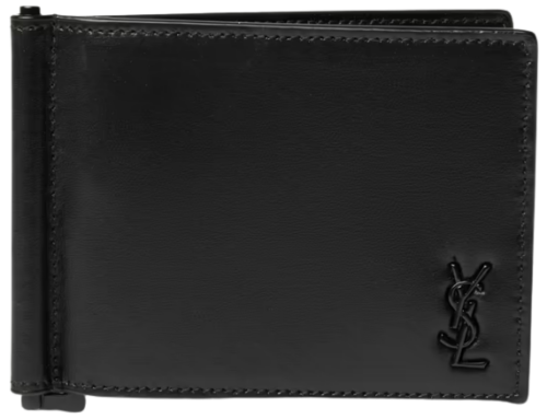 Saint Laurent Logo-Appliquéd Bifold Wallet