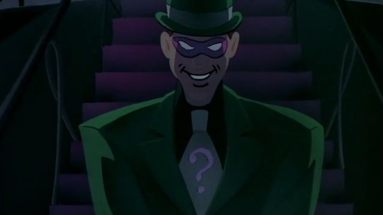 Batman: The Animated Series - The Riddler in shadow