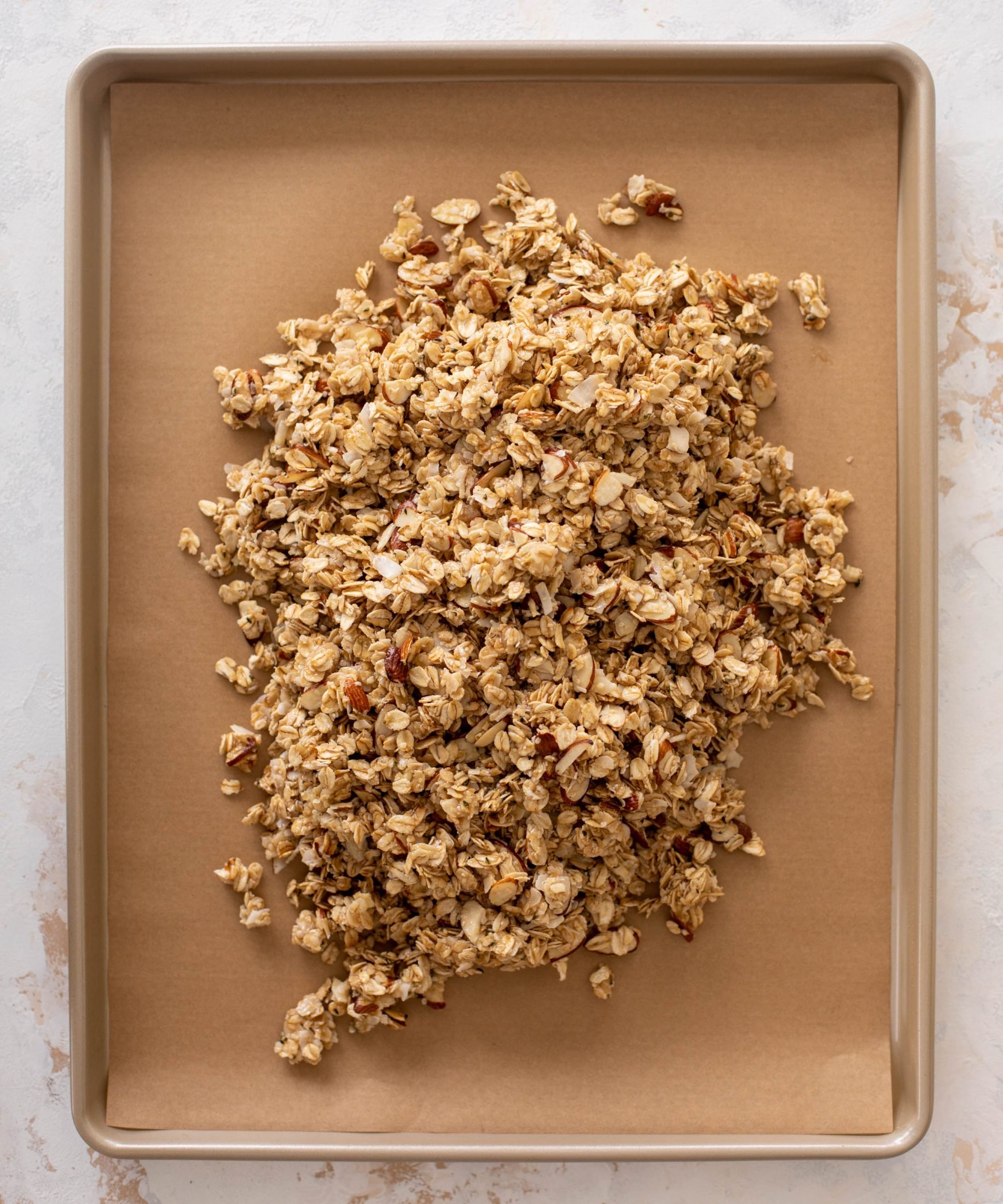 white chocolate raspberry granola